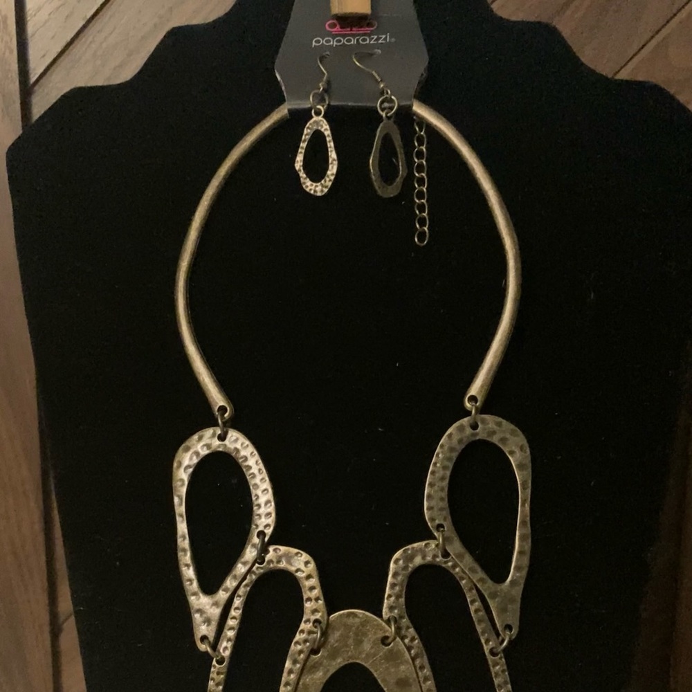Prime Prowess Brass Necklace